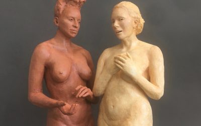 “Talk to Me” contemporary figurative sculpture exhibition at the Barn Gallery, Lenox, MA.  July 2- August 22nd.